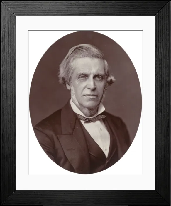 Framed Print : William Bowman, Fellow of the Royal Society, 1880. Creator: Lock & Whitfield Framed Print : William Bowman, Fellow of the Royal Society, 1880. Creator: Lock & Whitfield