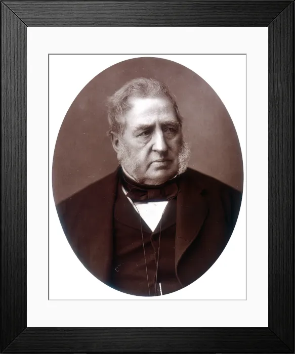 Framed Print : Sir Richard Malins, politician and jurist, 1882. Creator: Lock & Whitfield Framed Print : Sir Richard Malins, politician and jurist, 1882. Creator: Lock & Whitfield