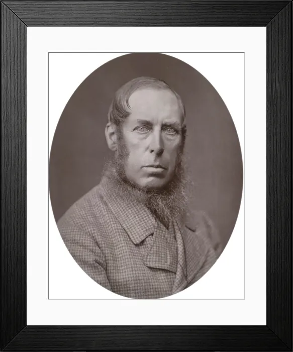 Framed Print : Sir Robert Porrett Collier, judge of the Judicial Committee of the Privy Council, 1880. Creator: Lock & Whitfield Framed Print : Sir Robert Porrett Collier, judge of the Judicial Committee of the Privy Council, 1880. Creator: Lock & Whitfield