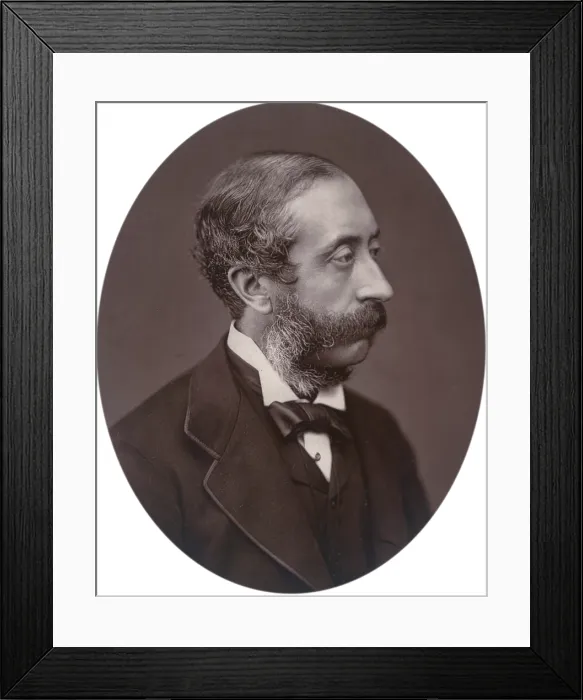 Framed Print : Earl of Carnarvon, President of the Society of Antiquaries, 1880. Creator: Lock & Whitfield Framed Print : Earl of Carnarvon, President of the Society of Antiquaries, 1880. Creator: Lock & Whitfield