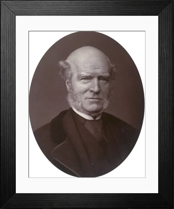 Framed Print : Thomas Hughes, 1880. Creator: Lock & Whitfield Framed Print : Thomas Hughes, 1880. Creator: Lock & Whitfield