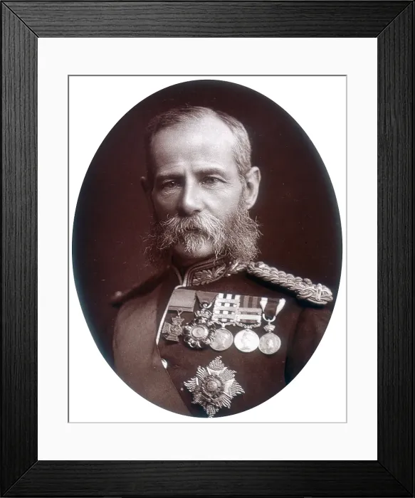 Framed Print : General Sir Frederick Sleigh Roberts, 1882. Creator: Lock & Whitfield Framed Print : General Sir Frederick Sleigh Roberts, 1882. Creator: Lock & Whitfield