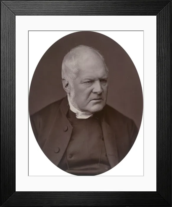 Framed Print : Reverend Edward Meyrick Goulburn, Dean of Norwich, 1880. Creator: Lock & Whitfield