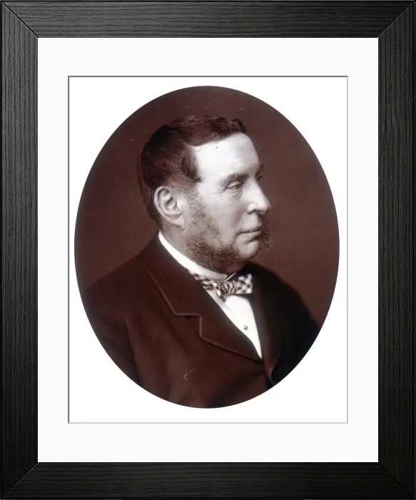 Framed Print : Sir George Jessel, Master of the Rolls, 1881. Creator: Lock & Whitfield Framed Print : Sir George Jessel, Master of the Rolls, 1881. Creator: Lock & Whitfield