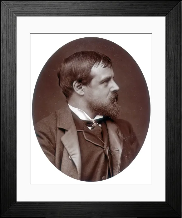 Framed Print : Lawrence Alma-Tadema, artist and Royal Academician, 1881. Creator: Lock & Whitfield Framed Print : Lawrence Alma-Tadema, artist and Royal Academician, 1881. Creator: Lock & Whitfield
