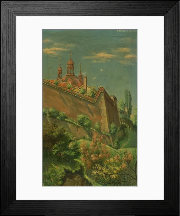 Framed Print : Prague - Karlov, 1898. Creator: Karol Miloslav Lehotsky Framed Print : Prague - Karlov, 1898. Creator: Karol Miloslav Lehotsky
