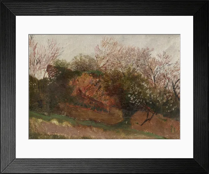 Framed Print : Study of Nature in Spring, 1900-1910. Creator: Ladislav Mednyanszky Framed Print : Study of Nature in Spring, 1900-1910. Creator: Ladislav Mednyanszky