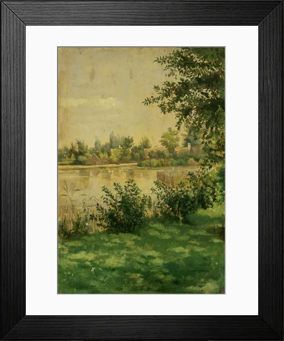 Framed Print : Native land, c1900. Creator: Karol Miloslav Lehotsky Framed Print : Native land, c1900. Creator: Karol Miloslav Lehotsky