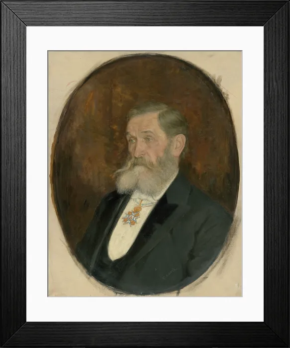 Framed Print : Portrait of S. H. Vajansky, 1912. Creator: Karol Miloslav Lehotsky Framed Print : Portrait of S. H. Vajansky, 1912. Creator: Karol Miloslav Lehotsky