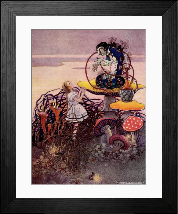 Framed Print : Alice's Adventures in Wonderland, 1922. Creator: Gwynedd M Hudson. Alice's Adventures in Wonderland, 1922. Creator: Gwynedd M Hudson Framed Print : Alice's Adventures in Wonderland, 1922. Creator: Gwynedd M Hudson. Alice's Adventures in Wonderland, 1922. Creator: Gwynedd M Hudson
