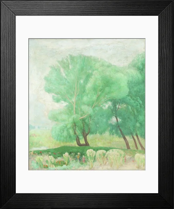 Framed Print : Landscape with trees, c1920-1928. Creator: Karol Miloslav Lehotsky Framed Print : Landscape with trees, c1920-1928. Creator: Karol Miloslav Lehotsky