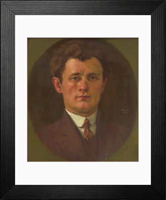 Framed Print : Jan Smrek, 1926. Creator: Milan Thomka Mitrovsky Framed Print : Jan Smrek, 1926. Creator: Milan Thomka Mitrovsky
