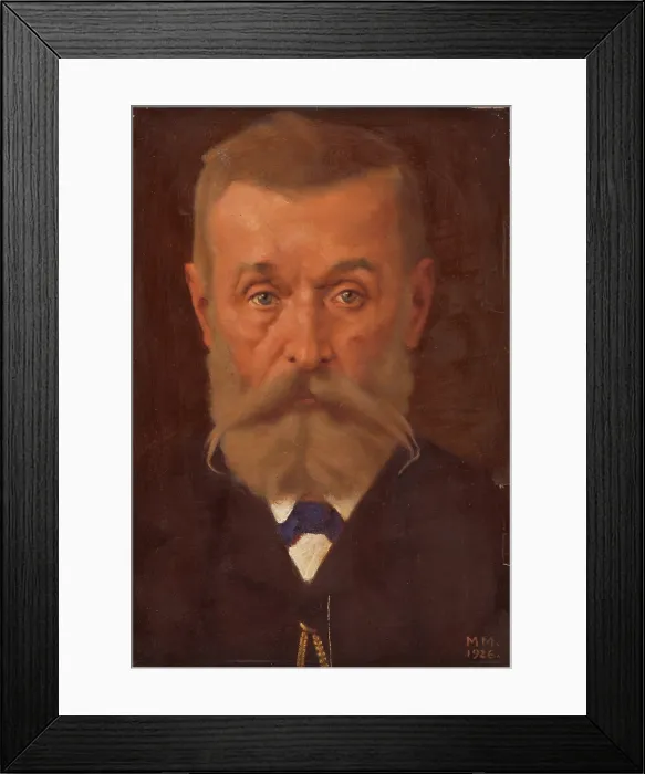 Framed Print : Portrait of Svetozar Hurban Vajansky, 1926. Creator: Milan Thomka Mitrovsky Framed Print : Portrait of Svetozar Hurban Vajansky, 1926. Creator: Milan Thomka Mitrovsky