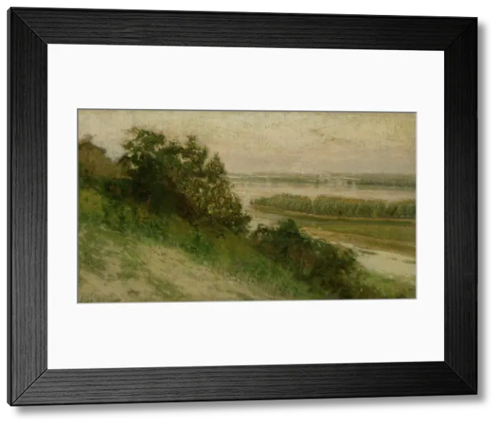Framed Print : Nightingale Island near Ilok, c1905. Creator: Karol Miloslav Lehotsky Framed Print : Nightingale Island near Ilok, c1905. Creator: Karol Miloslav Lehotsky