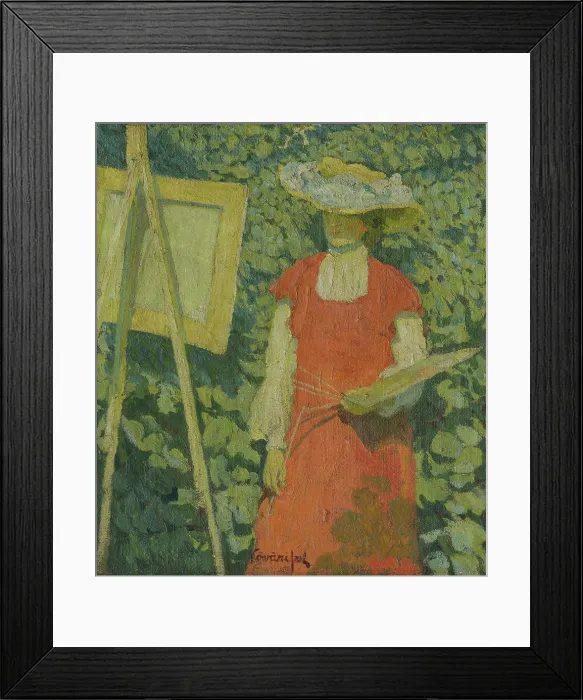 Framed Print : Painter, 1908-1910. Creator: Konstantin Kovari-Kacmarik Framed Print : Painter, 1908-1910. Creator: Konstantin Kovari-Kacmarik