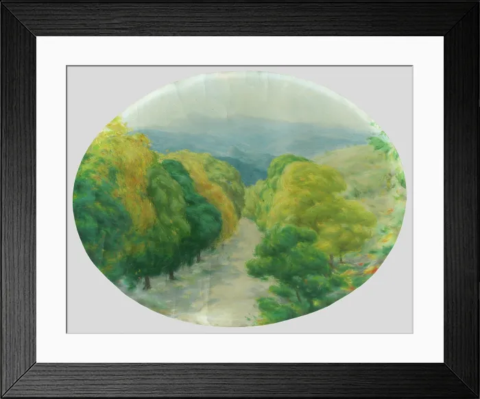 Framed Print : Avenue of trees, 1920-1925. Creator: Karol Miloslav Lehotsky Framed Print : Avenue of trees, 1920-1925. Creator: Karol Miloslav Lehotsky