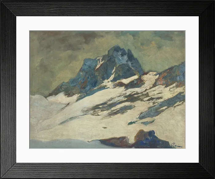 Framed Print : The Tatras in winter, 1925-1935. Creator: Karol Polonyi Framed Print : The Tatras in winter, 1925-1935. Creator: Karol Polonyi