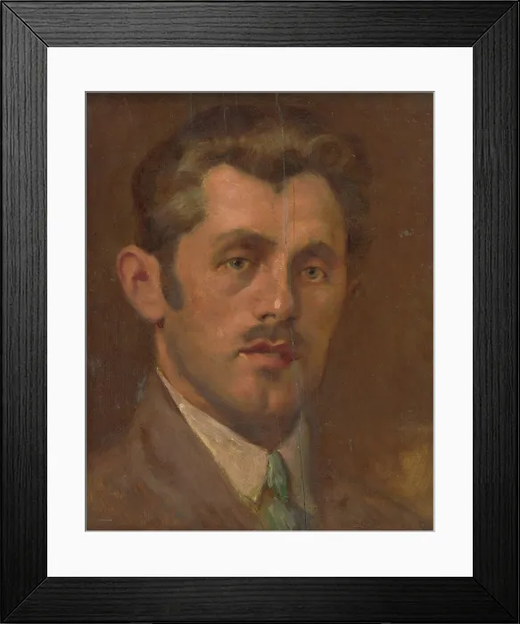 Framed Print : Portrait of P. Trunkat, 1934-1936. Creator: Milan Thomka Mitrovsky Framed Print : Portrait of P. Trunkat, 1934-1936. Creator: Milan Thomka Mitrovsky