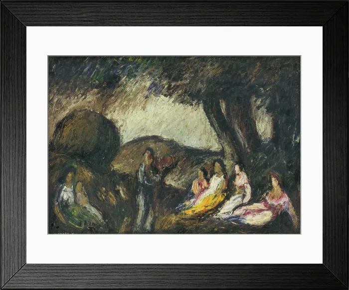 Framed Print : Gypsies, 1920-1929. Creator: Karoly Kotasz Framed Print : Gypsies, 1920-1929. Creator: Karoly Kotasz