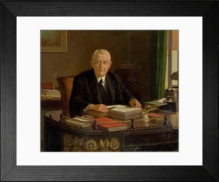 Framed Print : Portrait of Joseph Orszagh, around 1935. Creator: Milan Thomka Mitrovsky Framed Print : Portrait of Joseph Orszagh, around 1935. Creator: Milan Thomka Mitrovsky