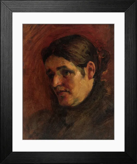 Framed Print : Portrait of the Artist's Mother, 1900-1910. Creator: Milan Thomka Mitrovsky. Portrait of the Artist's Mother, 1900-1910. Creator: Milan Thomka Mitrovsky Framed Print : Portrait of the Artist's Mother, 1900-1910. Creator: Milan Thomka Mitrovsky. Portrait of the Artist's Mother, 1900-1910. Creator: Milan Thomka Mitrovsky