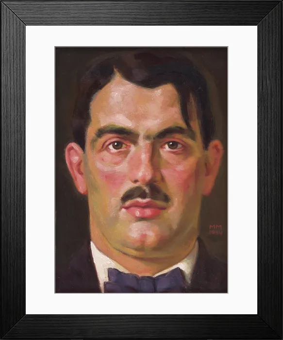 Framed Print : Portrait of E. B. Lukac, 1934. Creator: Milan Thomka Mitrovsky Framed Print : Portrait of E. B. Lukac, 1934. Creator: Milan Thomka Mitrovsky