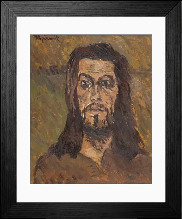 Framed Print : The Head of Saint John the Baptist, 1941. Creator: Cyprian Majernik