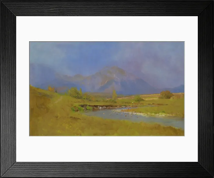 Framed Print : After Spring Rain under the Tatras, 1878 - 1879. Creator: Ladislav Mednyanszky Framed Print : After Spring Rain under the Tatras, 1878 - 1879. Creator: Ladislav Mednyanszky