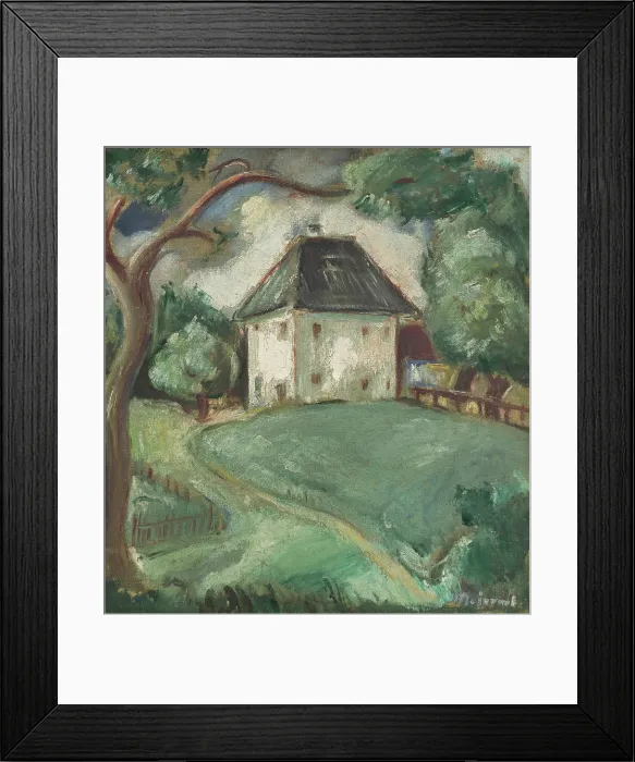 Framed Print : Landscape near Trebon, 1932. Creator: Cyprian Majernik Framed Print : Landscape near Trebon, 1932. Creator: Cyprian Majernik