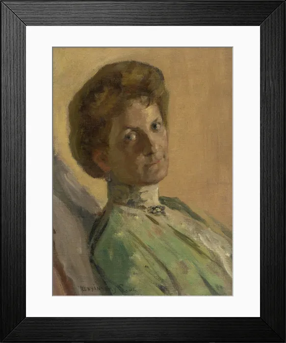 Framed Print : Portrait of Countess Nyaryova, around 1911. Creator: Ladislav Mednyanszky Framed Print : Portrait of Countess Nyaryova, around 1911. Creator: Ladislav Mednyanszky
