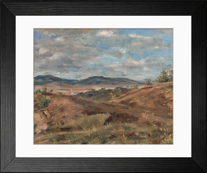 Framed Print : Landscape near Levice, 1928-1938. Creator: Bohuslav Kozak Framed Print : Landscape near Levice, 1928-1938. Creator: Bohuslav Kozak