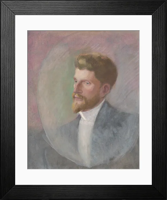 Framed Print : Study of a Pale Man in a White Shirt, 1895-1900. Creator: Ladislav Mednyanszky Framed Print : Study of a Pale Man in a White Shirt, 1895-1900. Creator: Ladislav Mednyanszky