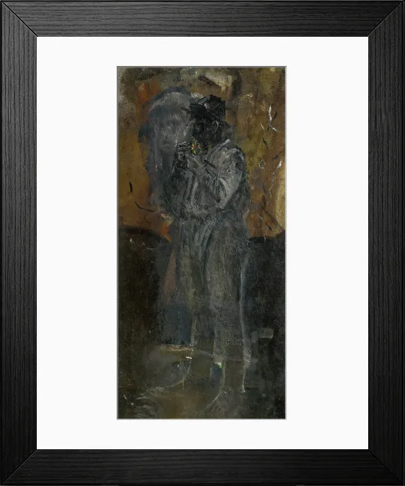 Framed Print : Figure of a Man, 1890-1900. Creator: Ladislav Mednyanszky Framed Print : Figure of a Man, 1890-1900. Creator: Ladislav Mednyanszky