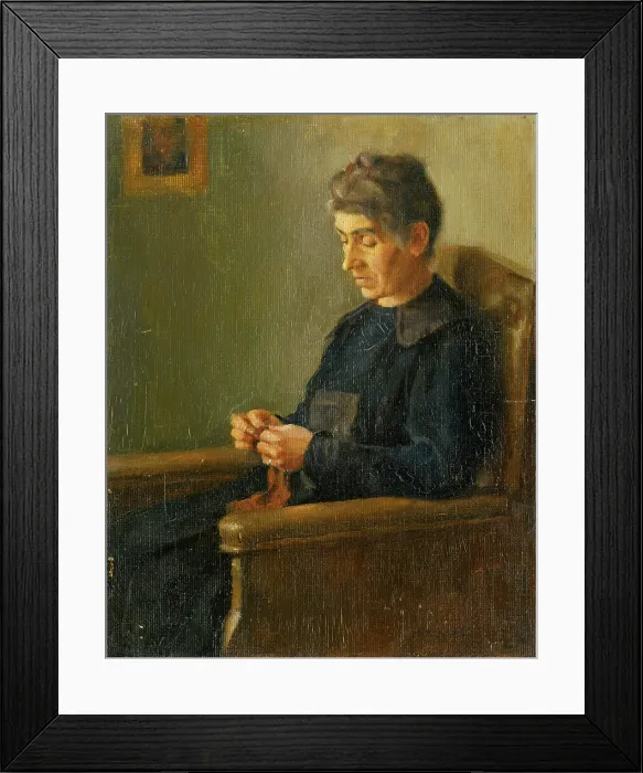 Framed Print : Afternoon, 1922. Creator: Ladislav Treskon Framed Print : Afternoon, 1922. Creator: Ladislav Treskon