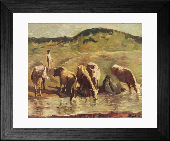 Framed Print : Summer, 1940. Creator: Cyprian Majernik Framed Print : Summer, 1940. Creator: Cyprian Majernik