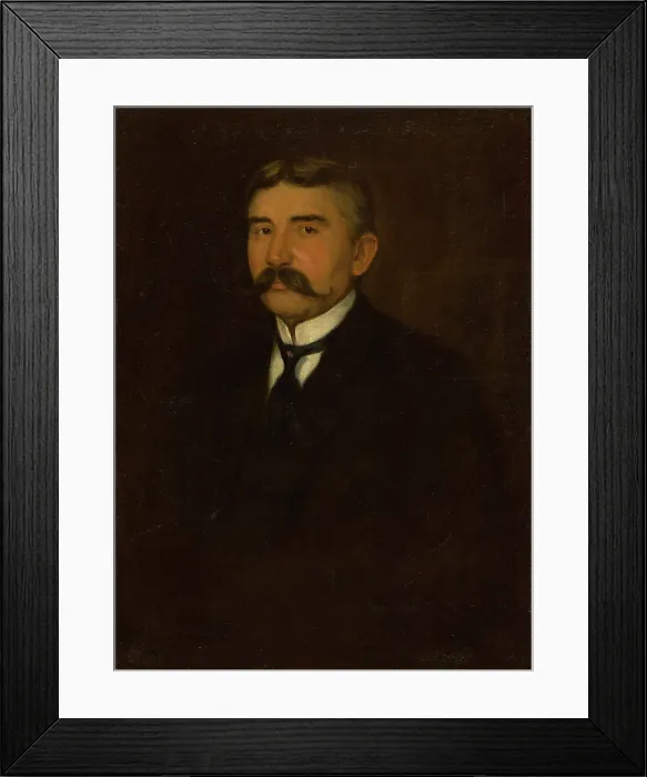 Framed Print : Portrait of the artist's father, 1905-1910. Creator: Emil Alexay-Olexak. Portrait of the artist's father, 1905-1910. Creator: Emil Alexay-Olexak Framed Print : Portrait of the artist's father, 1905-1910. Creator: Emil Alexay-Olexak. Portrait of the artist's father, 1905-1910. Creator: Emil Alexay-Olexak