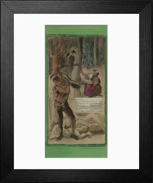 Framed Print : National song: Where are the twelve keys to the door, 1951. Creator: Emil Filla. National song: Where are the twelve keys to the door, 1951. Creator: Emil Filla Framed Print : National song: Where are the twelve keys to the door, 1951. Creator: Emil Filla. National song: Where are the twelve keys to the door, 1951. Creator: Emil Filla