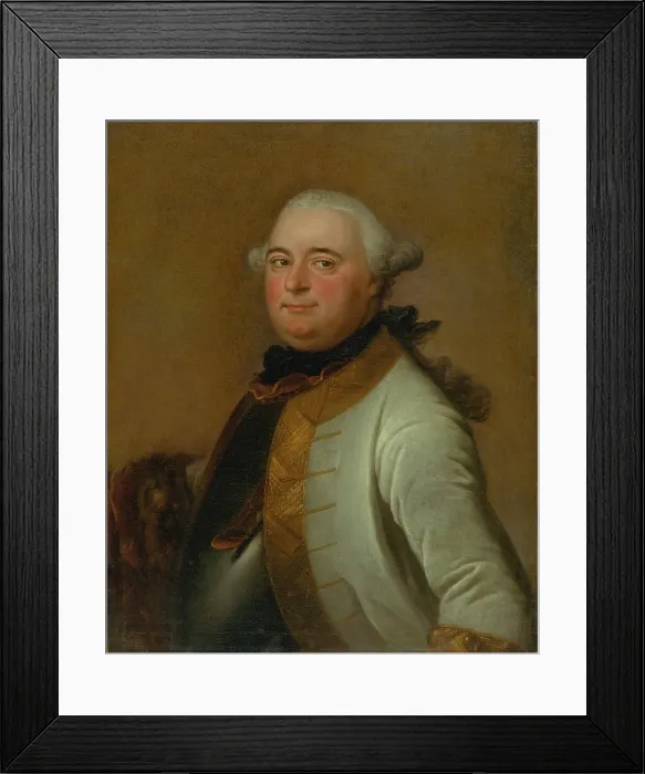 Framed Print : Portrait of Field Marshal Mikulas Mednyanszky, 1780-1790. Creator: Daniel Woge Framed Print : Portrait of Field Marshal Mikulas Mednyanszky, 1780-1790. Creator: Daniel Woge