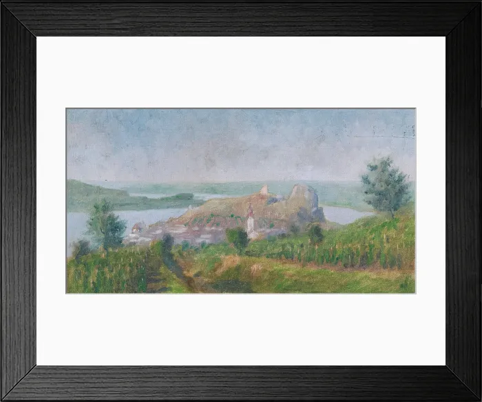 Framed Print : Seascape, early 20th century. Creator: Dezider Czolder Framed Print : Seascape, early 20th century. Creator: Dezider Czolder