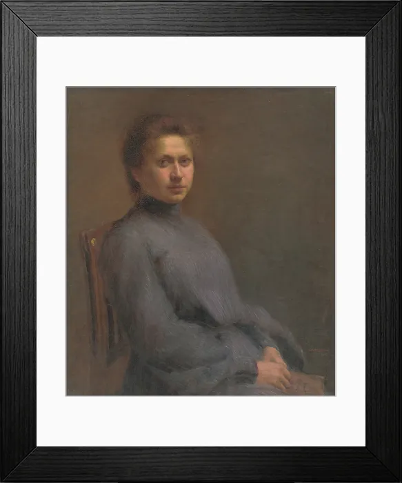 Framed Print : Portrait of the Artist's Wife, 1903. Creator: Elemir Halasz-Hradil. Portrait of the Artist's Wife, 1903. Creator: Elemir Halasz-Hradil Framed Print : Portrait of the Artist's Wife, 1903. Creator: Elemir Halasz-Hradil. Portrait of the Artist's Wife, 1903. Creator: Elemir Halasz-Hradil