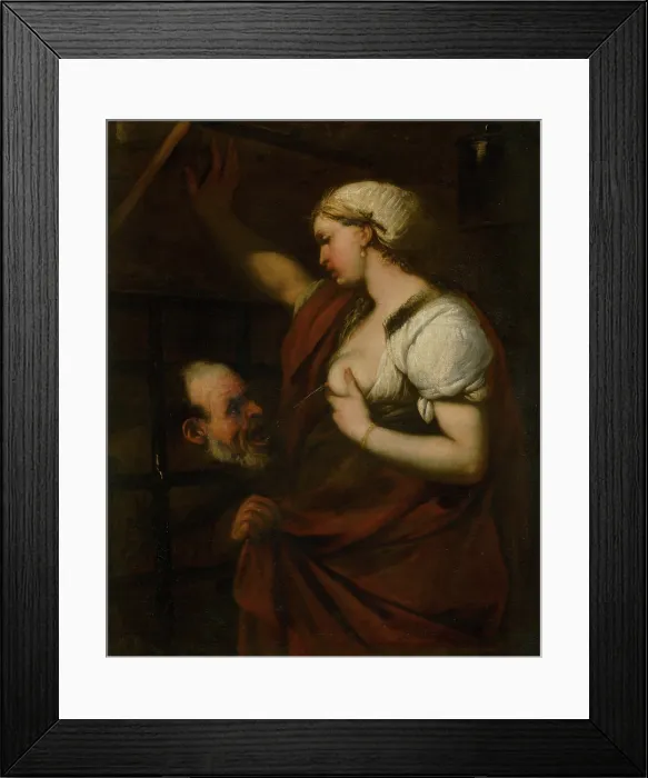 Framed Print : Cimon and Pera. Roman Charity, 1640-1680. Creator: Circle of Luca Giordano Framed Print : Cimon and Pera. Roman Charity, 1640-1680. Creator: Circle of Luca Giordano