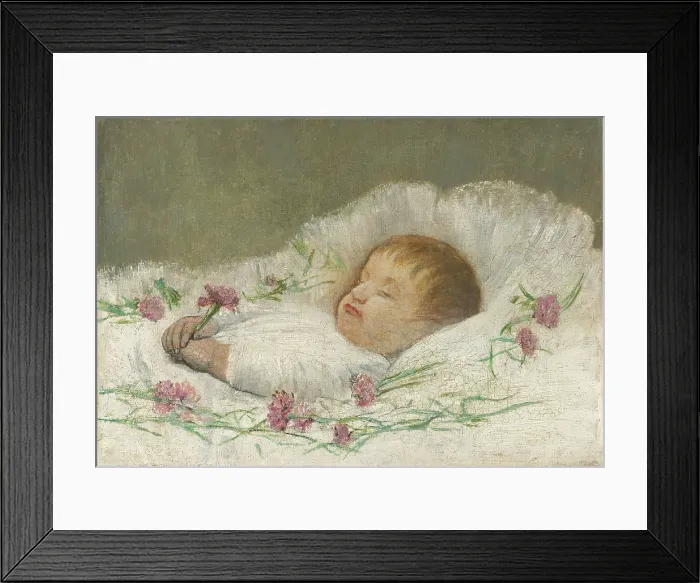 Framed Print : Dead Nephew's Head. Dead Nephew Ladislav Stefan Eduard Filip Czobel, around 1890. Creator: Ladislav Mednyanszky. Dead Nephew's Head Framed Print : Dead Nephew's Head. Dead Nephew Ladislav Stefan Eduard Filip Czobel, around 1890. Creator: Ladislav Mednyanszky. Dead Nephew's Head
