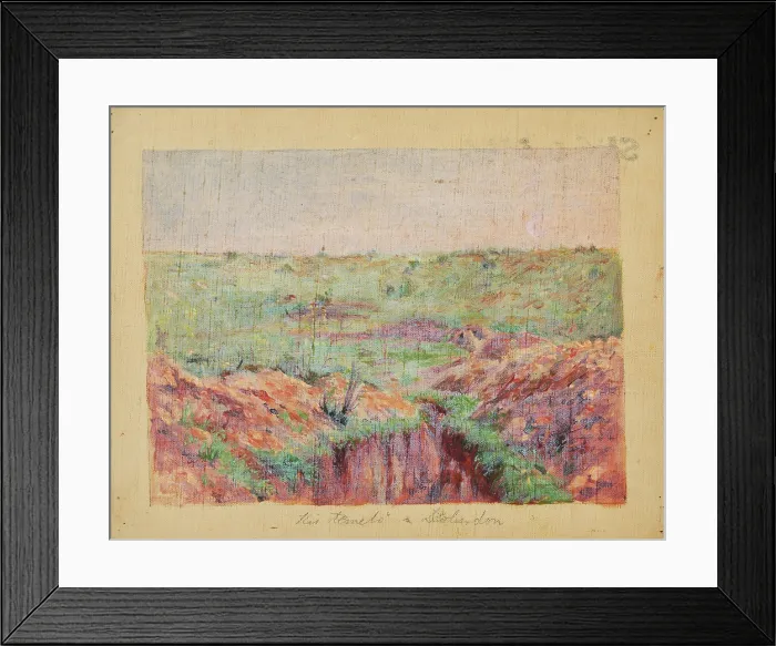 Framed Print : From Italian Front VI, around 1914-1918. Creator: Dezider Czolder Framed Print : From Italian Front VI, around 1914-1918. Creator: Dezider Czolder