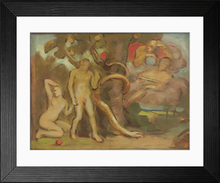 Framed Print : Temptation Adam and Eve, after 1900. Creator: Milan Thomka Mitrovsky. Temptation Adam and Eve, after 1900. Creator: Milan Thomka Mitrovsky Framed Print : Temptation Adam and Eve, after 1900. Creator: Milan Thomka Mitrovsky. Temptation Adam and Eve, after 1900. Creator: Milan Thomka Mitrovsky