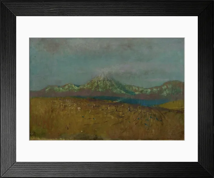 Framed Print : Digging out Potatoes under the Tatras, 1878 - 1880. Creator: Ladislav Mednyanszky Framed Print : Digging out Potatoes under the Tatras, 1878 - 1880. Creator: Ladislav Mednyanszky