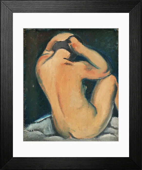 Framed Print : Study of a Nude, 1930-1932. Creator: Mikulas Galanda Framed Print : Study of a Nude, 1930-1932. Creator: Mikulas Galanda