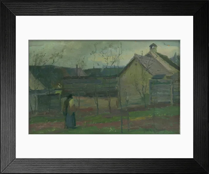 Framed Print : Early evening, c1911. Creator: Elemir Halasz-Hradil Framed Print : Early evening, c1911. Creator: Elemir Halasz-Hradil