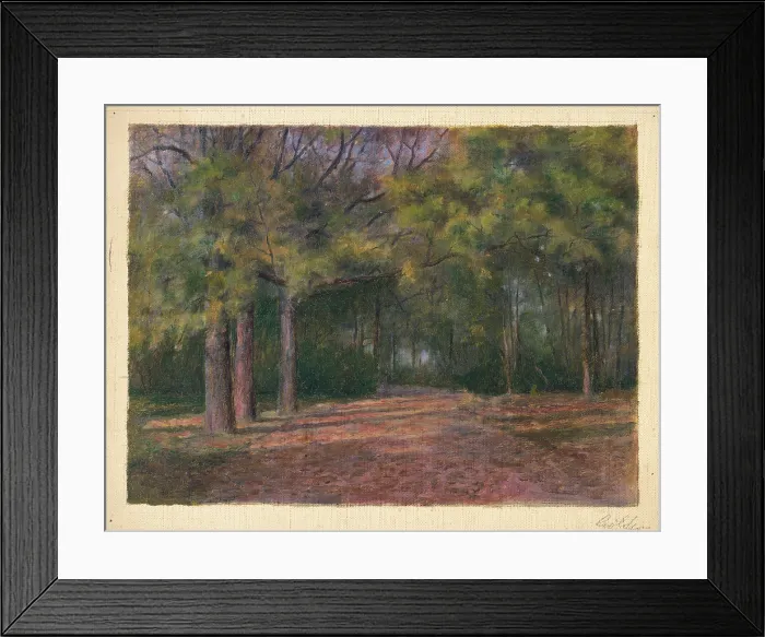 Framed Print : Forest II, early 20th century. Creator: Dezider Czolder Framed Print : Forest II, early 20th century. Creator: Dezider Czolder