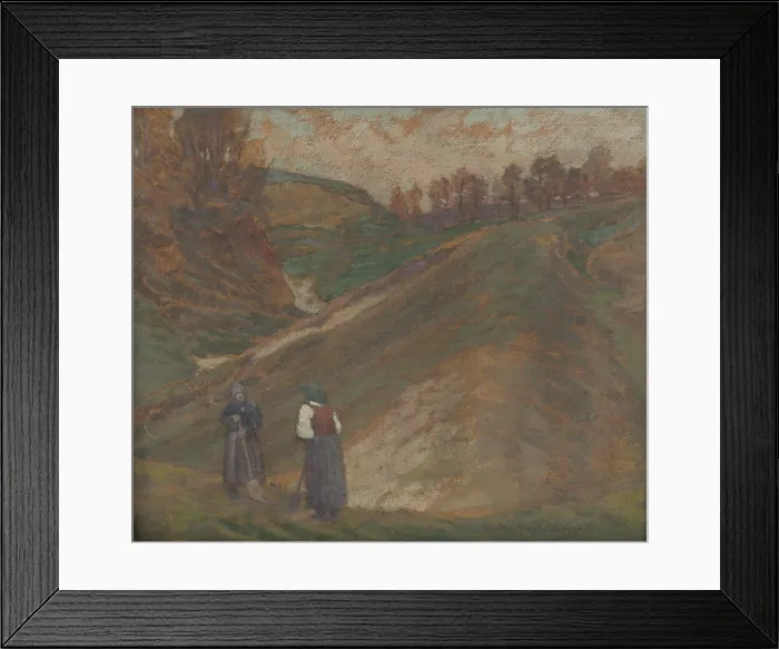 Framed Print : Scene from Halic, c1916. Creator: Elemir Halasz-Hradil Framed Print : Scene from Halic, c1916. Creator: Elemir Halasz-Hradil