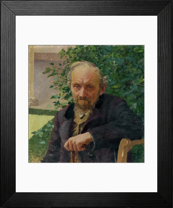 Framed Print : Portrait of an Old Man, around 1900. Creator: Milan Thomka Mitrovsky Framed Print : Portrait of an Old Man, around 1900. Creator: Milan Thomka Mitrovsky